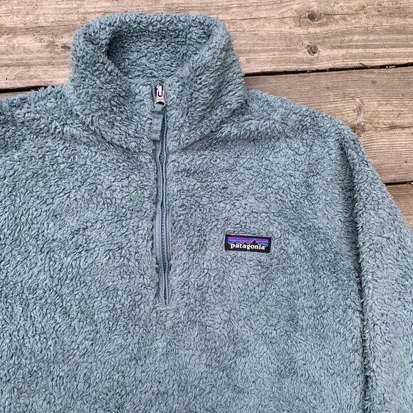 2018 Patagonia Los Gatos 1/4-Zip Fleece Jacket Medium - Picture 8 of 9